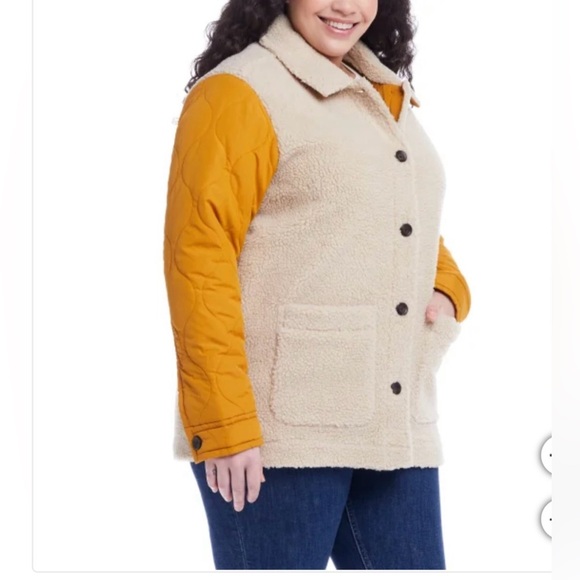 Weatherproof Vintage Ladies' Quilted Mixed Media Jacket Size XXL NWT - Picture 3 of 6